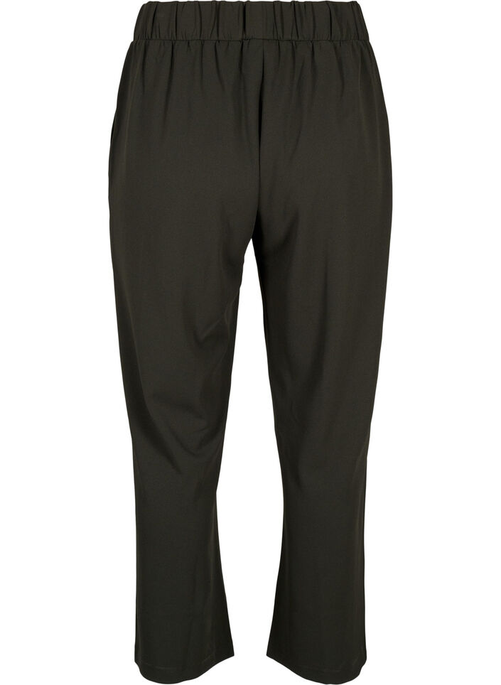 Luzne spodnie z kieszeniami, Zielony, Packshot image number 1