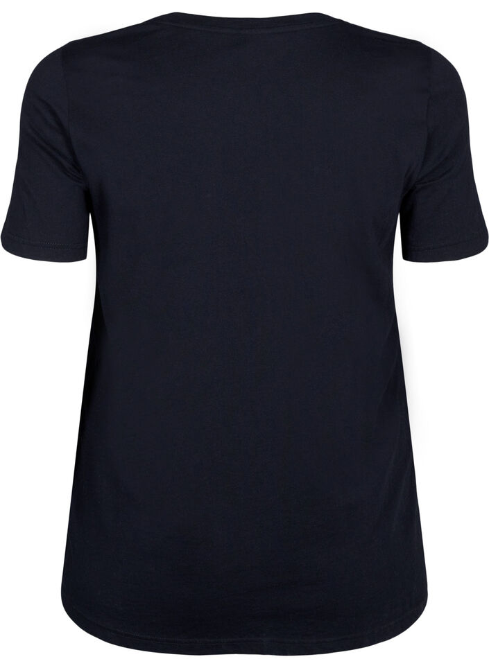 Swiateczne koszulki z 100% bawelny, Black w. Wine, Packshot image number 1