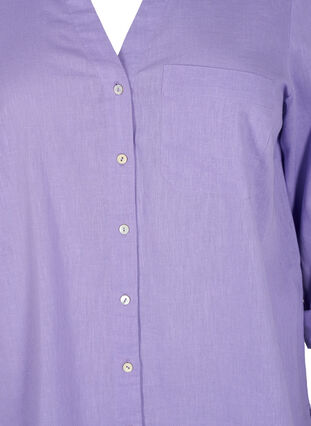 Koszula zapinana na guziki, Lavender, Packshot image number 2