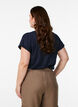 Koszulka z krótkimi rekawami wykonana z mieszanki bawelny, Niebieskie, Model image number 2