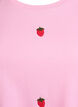 Koszulka z bawelny organicznej z haftowanymi motywami, R&oacute;żowy, Packshot image number 2