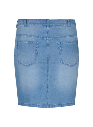 Flash - Obcisla dzinsowa spódnica, Light Blue Denim, Packshot image number 1