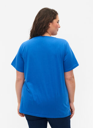 FLASH – koszulka z motywem, Strong Blue, Model image number 1