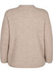Sweter w paski z dlugimi rekawami, Simply Taupe Mel., Packshot image number 1