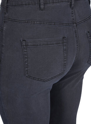 Bardzo waskie jeansy Amy z wysokim stanem, Grey Denim, Packshot image number 3