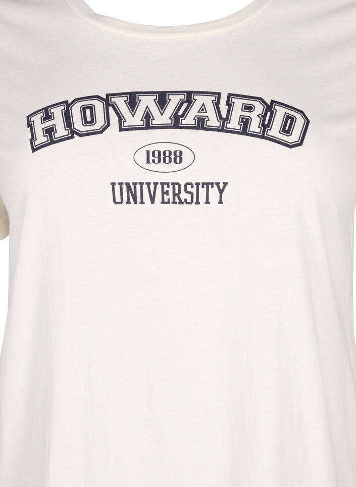 Bawelniana koszulka z motywem tekstowym, Antique W. W. Howard, Packshot image number 2