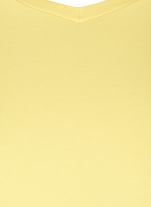 Koszulka typu basic, Yellow Cream, Packshot image number 2