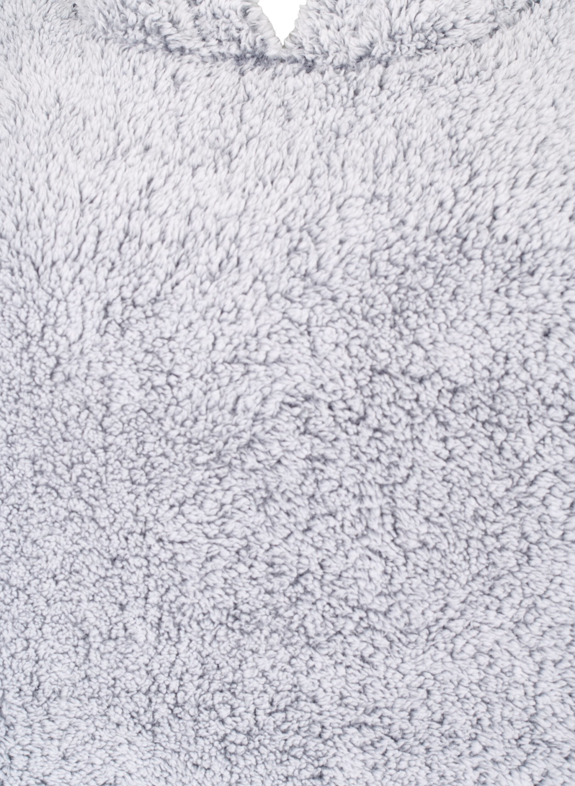 Zizzi Sukienka pluszowa oversize z kieszenia, Grey Melange, Packshot image number 2