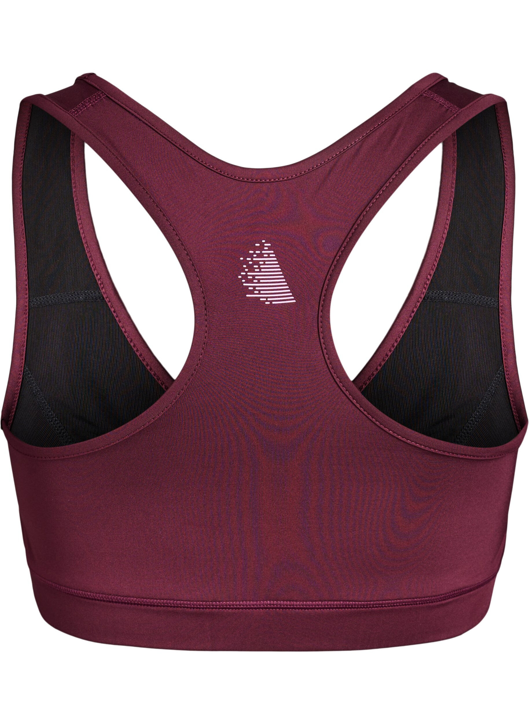 ZizziBiustonosz sportowy z tylem typu racerback, Czerwony, Packshot image number 1
