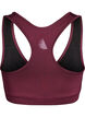 Biustonosz sportowy z tylem typu racerback, Czerwony, Packshot image number 1