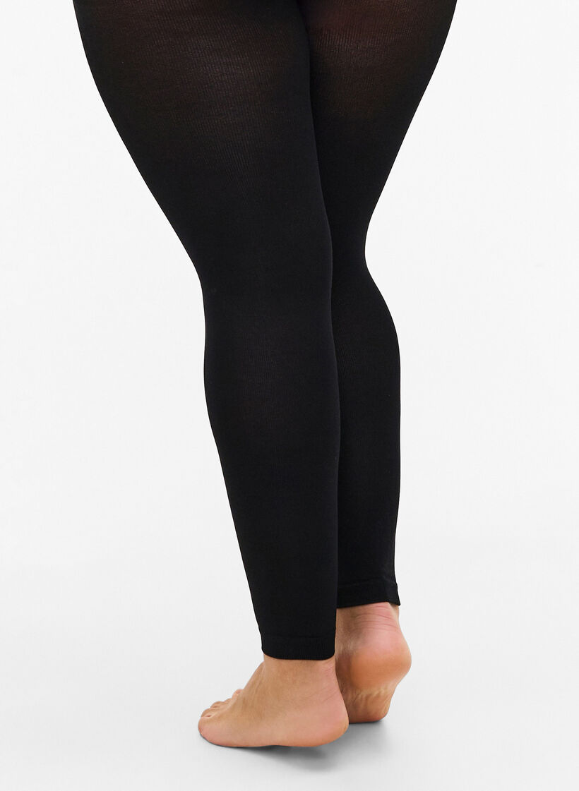 Legginsy 200&nbsp;den, Czarne, Model image number 1