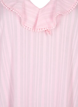 Bawelniano-wiskozowa sukienka z rekawami 3/4, Almond Blossom, Packshot image number 2