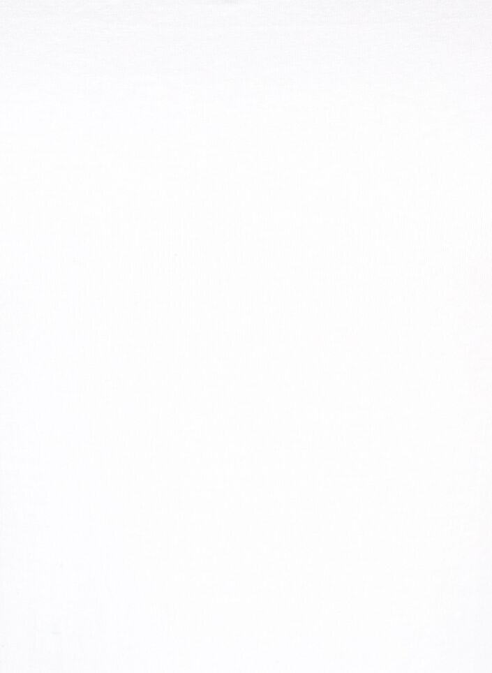 Podstawowy bawelniany top na cienkich ramiaczkach, Biały, Packshot image number 2