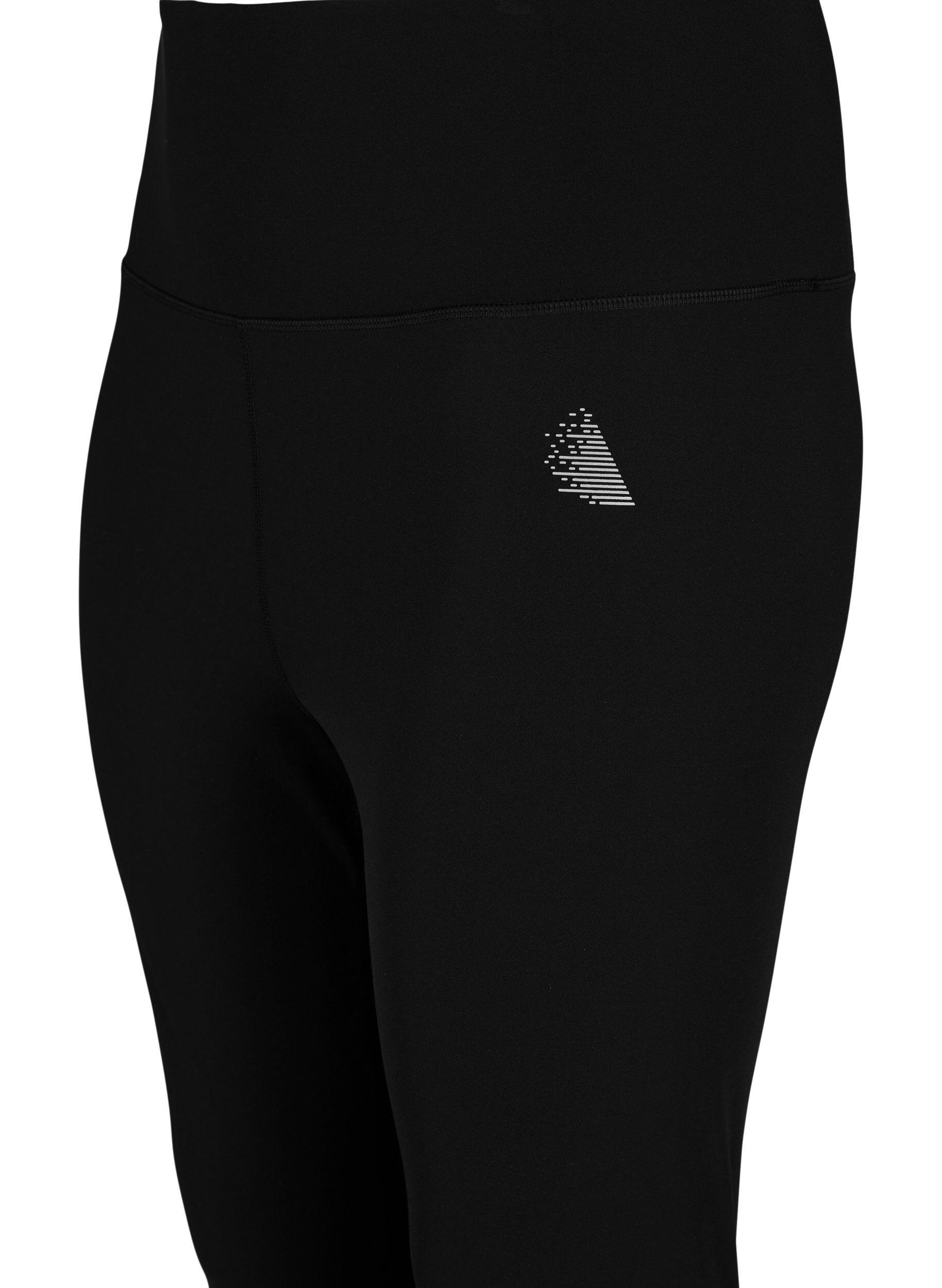 Zizzi CORE, SUPER TENSION TIGHTS &ndash; Legginsy z kieszenia wewnetrzna, Czarne, Packshot image number 2