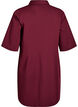 Krótka sukienka koszulowa z rekawami 3/4, Czerwony, Packshot image number 1