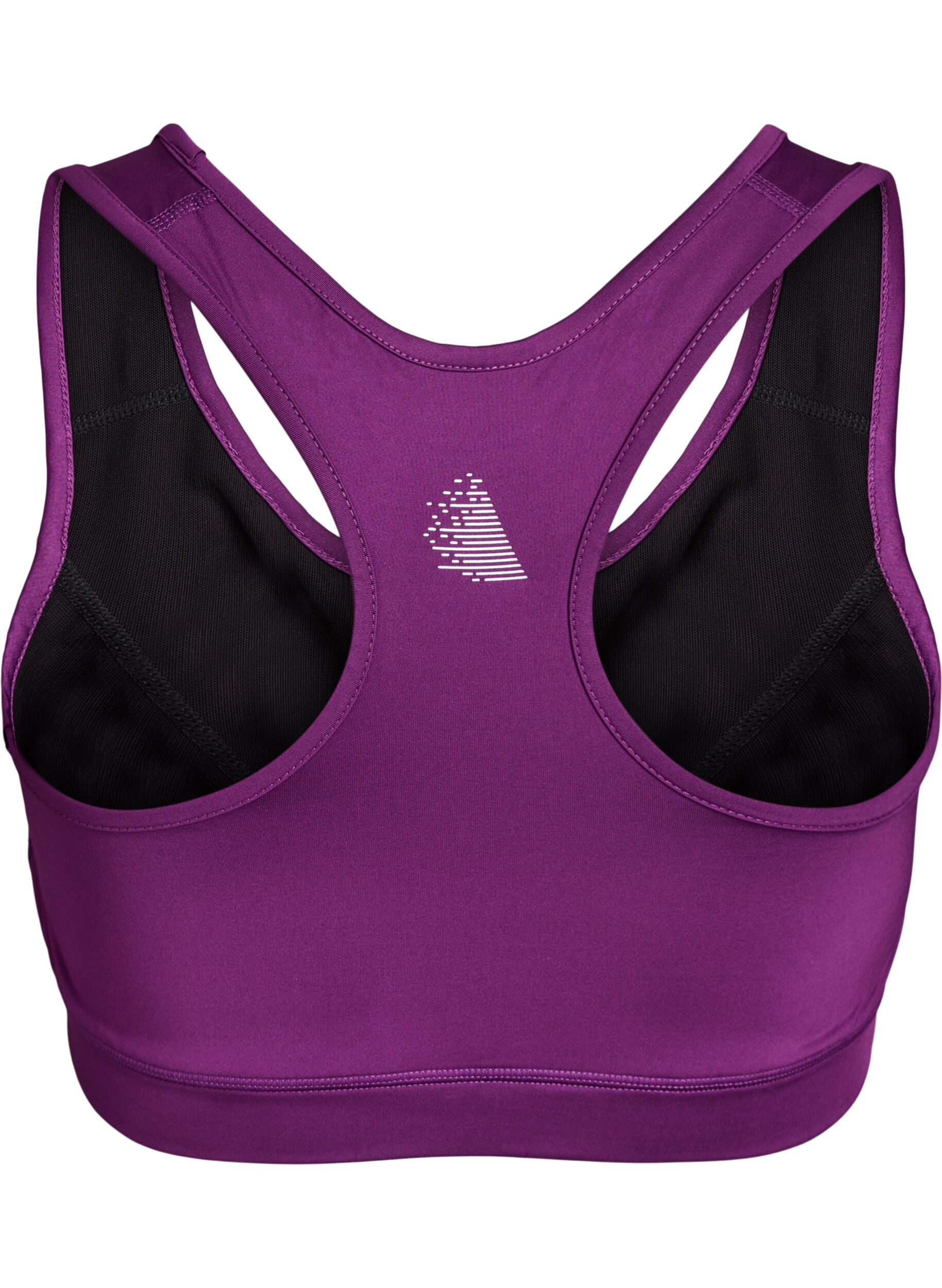 ZizziBiustonosz sportowy z tylem typu racerback, Fioletowy, Packshot image number 1
