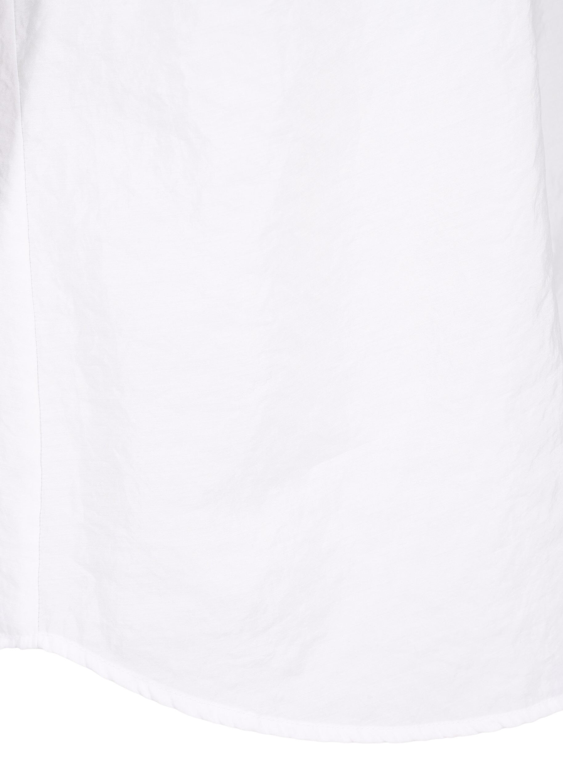 ZizziKoszula z dlugim rekawem z modalu TENCEL&trade;, Bright White, Packshot image number 3