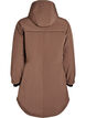 Hydrofobowa kurtka softshell z pikowana podszewka, Brązowy, Packshot image number 1