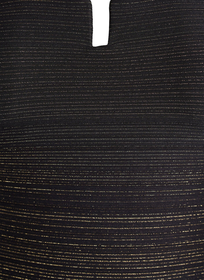 Plaszcz kapielowy z fakturowanym paskiem i ozdoba z przodu, Czarne, Packshot image number 1