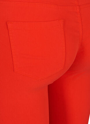 Spodnie o waskim kroju z kieszeniami, Flame Scarlet, Packshot image number 3