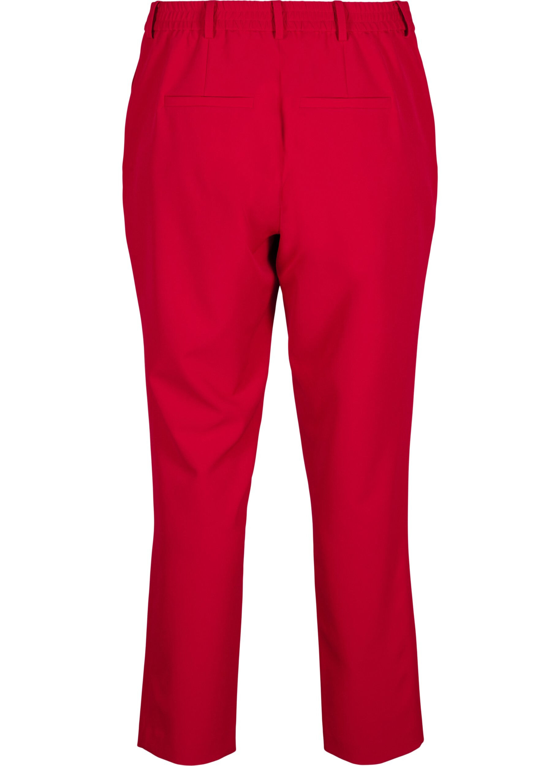 ZizziSpodnie garniturowe z kieszeniami, Tango Red, Packshot image number 1