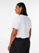 Bawelniana koszulka z nadrukiem, Biały, Model image number 2
