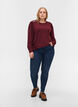 Long-sleeved blouse with shoulder detail, Port Royal, Model image number 3