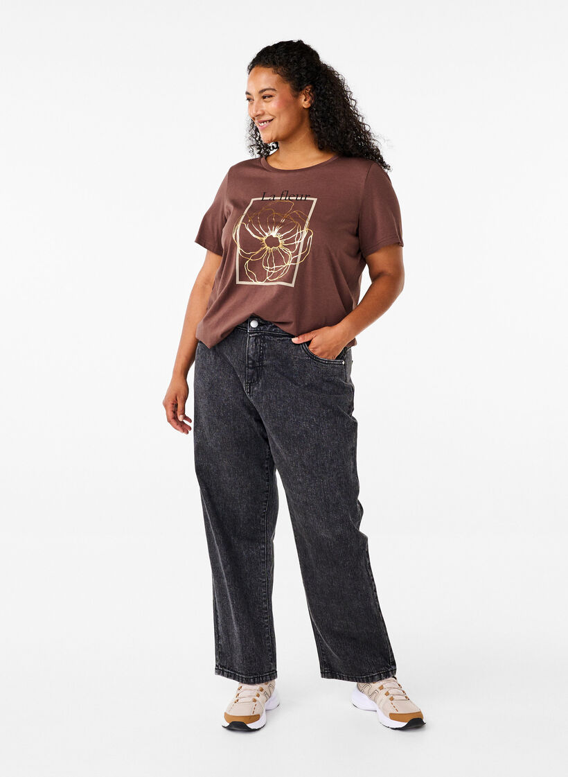 Bawelniana koszulka z nadrukiem, Ch. Martini w.Fl.Box, Model image number 2