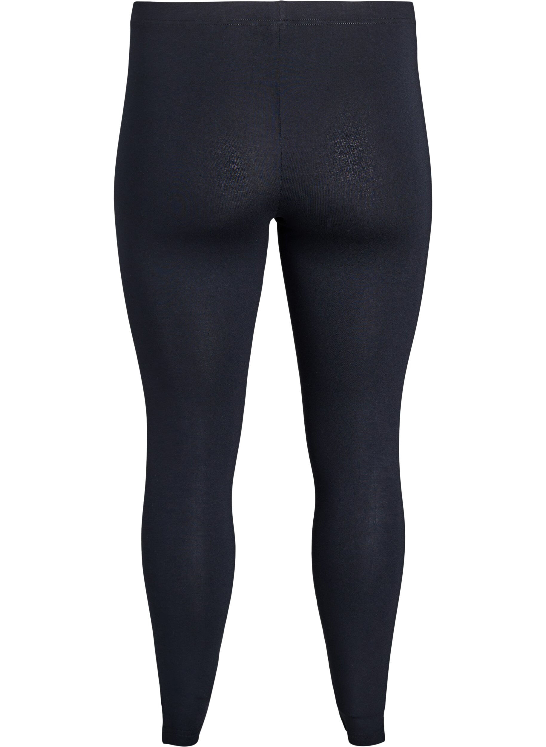 Zizzi Legginsy z krysztalkami, Czarne, Packshot image number 1