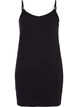 Dlugi top typu basic z bawelny, Czarne, Packshot image number 0