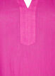 Bawelniana tunika z dekoltem w serek, Różowy, Packshot image number 2
