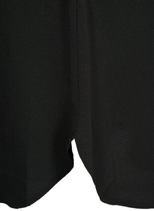 Sukienka z koronka w pasie, Black, Packshot image number 3