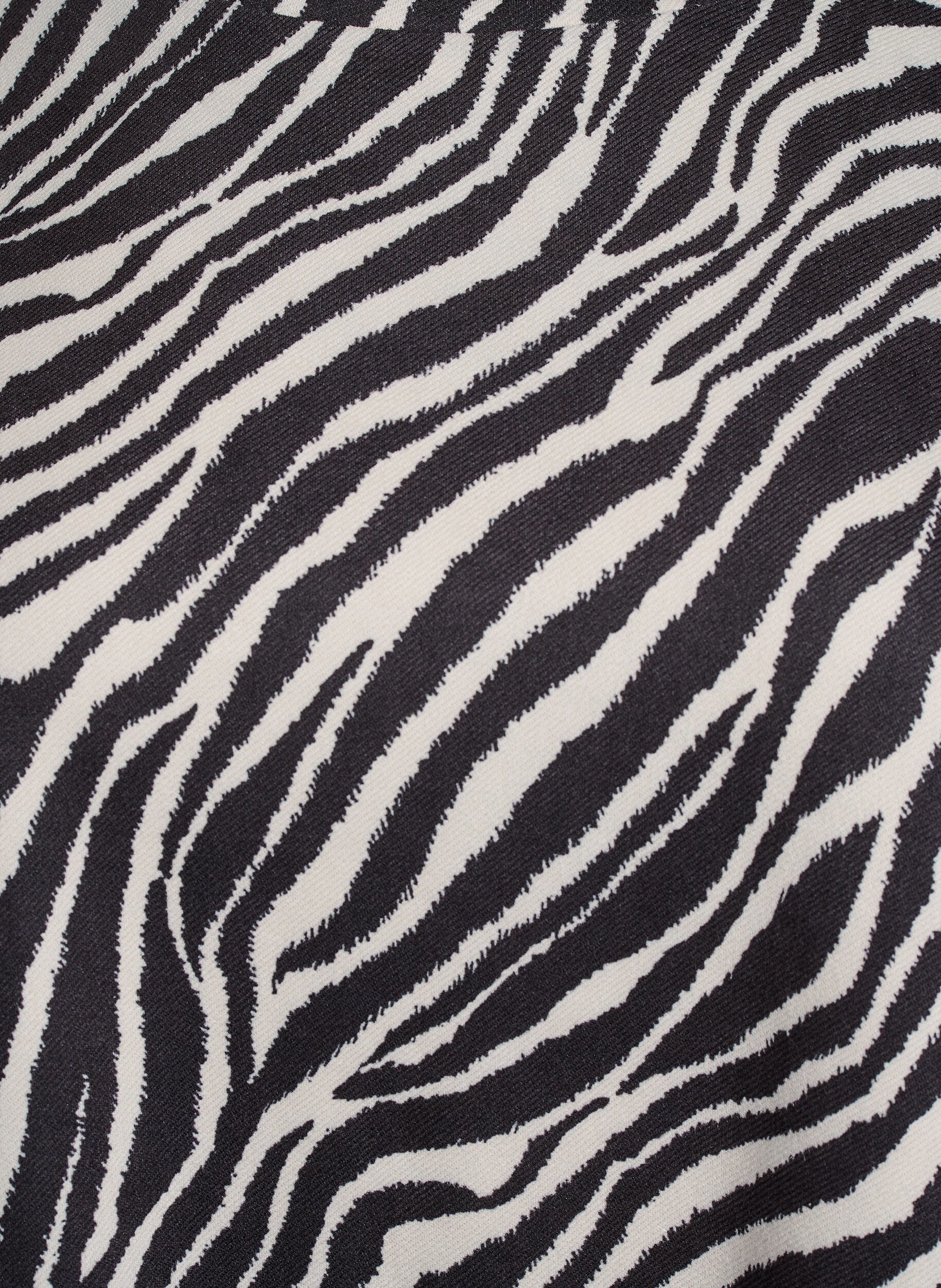 Zizzi Kr&oacute;tka sukienka o kroju trapezowym z rekawami 7/8, Czarne, Packshot image number 2