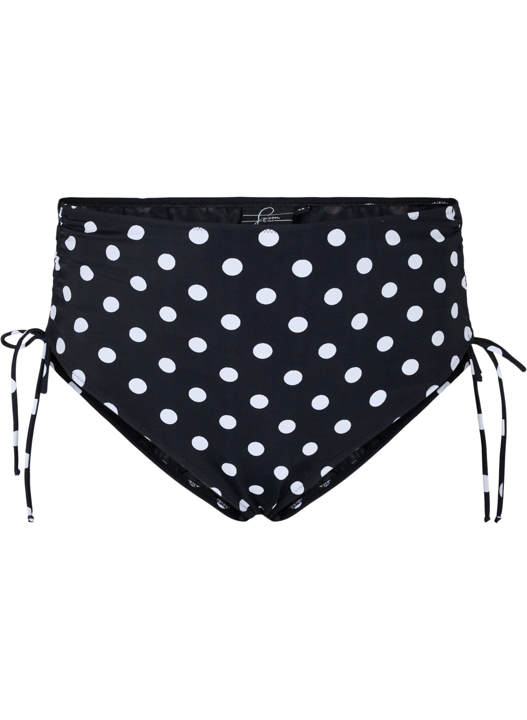 ZizziDoly bikini z nadrukiem i wysokim stanem, Dotted Print, Packshot image number 0