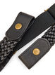 Elastyczny pleciony pasek, Czarne, Packshot image number 2
