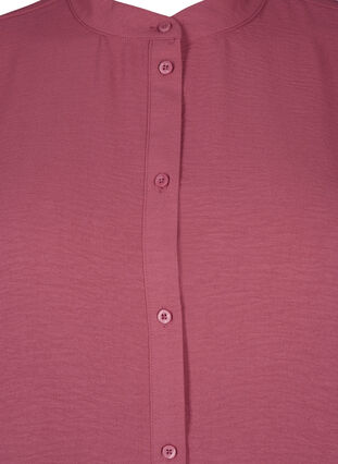 Bluzka koszulowa z szydelkowymi detalami, Dry Rose, Packshot image number 2