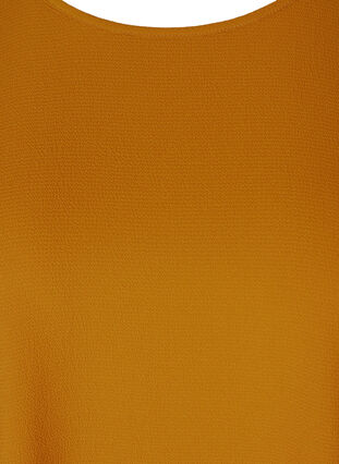 Bluzka z krótkim rekawem i okraglym dekoltem, Buckthorn Brown, Packshot image number 2