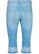 Amy knickers z wysokim stanem i haftem, Light blue denim, Packshot image number 1