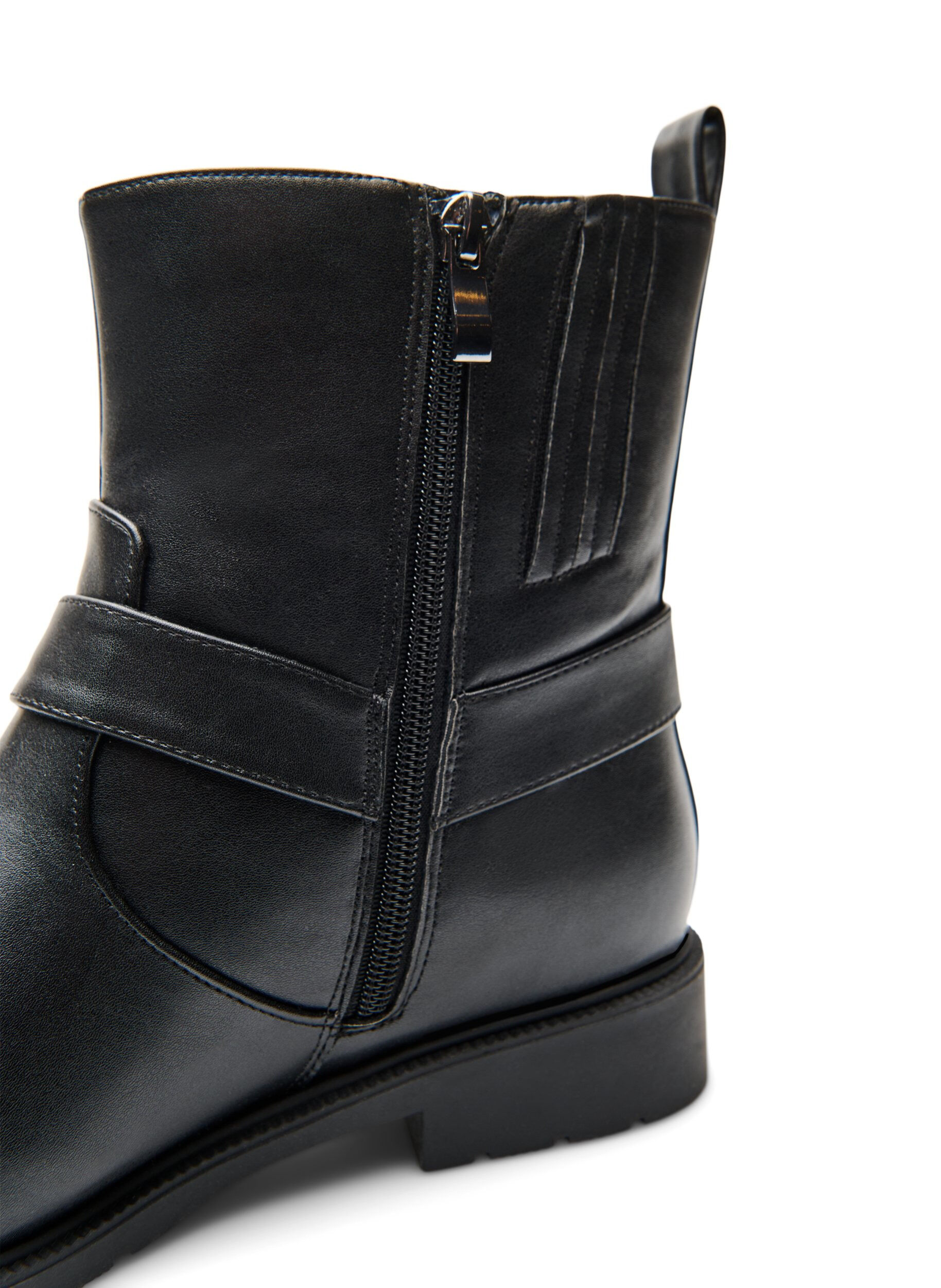 ZizziNiskie buty motocyklowe, Czarne, Packshot image number 2