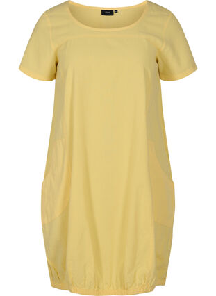 Bawelniana sukienka z krótkim rekawem, Goldfinch, Packshot image number 0