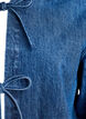 Zawiazywana kurtka jeansowa z kieszeniami, Blue Denim, Packshot image number 2
