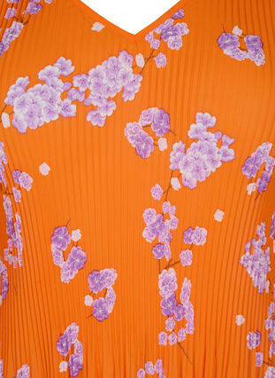 Plisowana bluzka w kwiaty, Exuberance Flower, Packshot image number 2