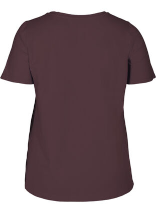 Koszulka typu basic z dekoltem w serek, Fudge, Packshot image number 1
