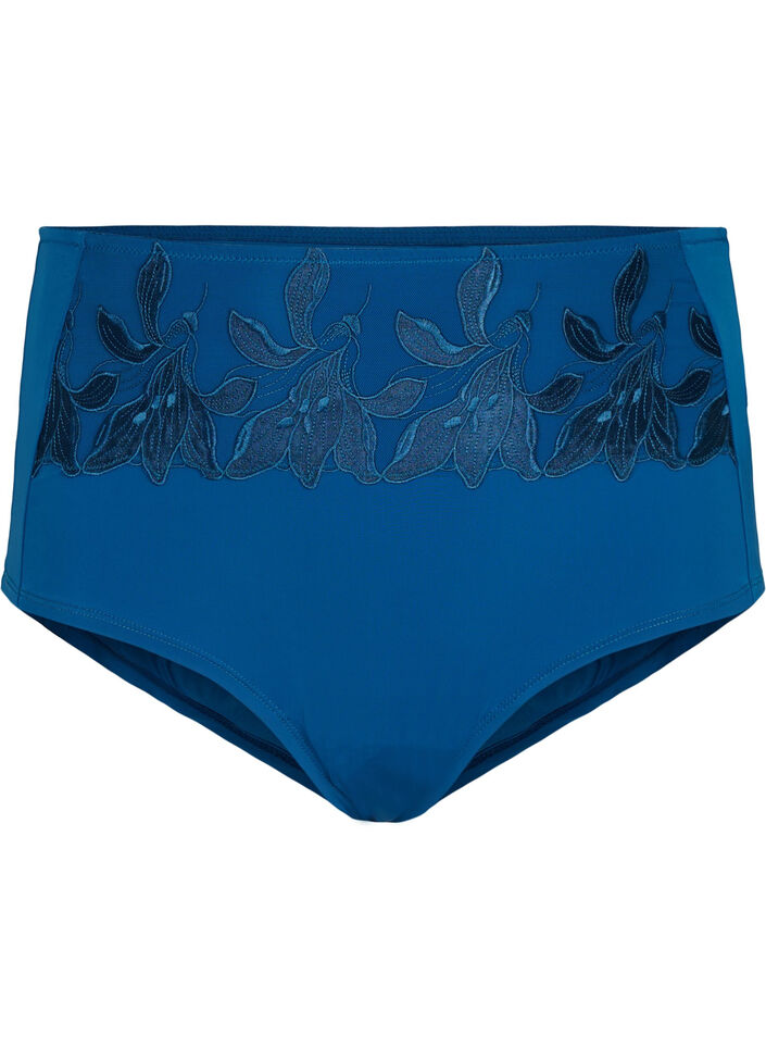 Biodrówki o regularnej talii z koronka, Sailor Blue, Packshot image number 0