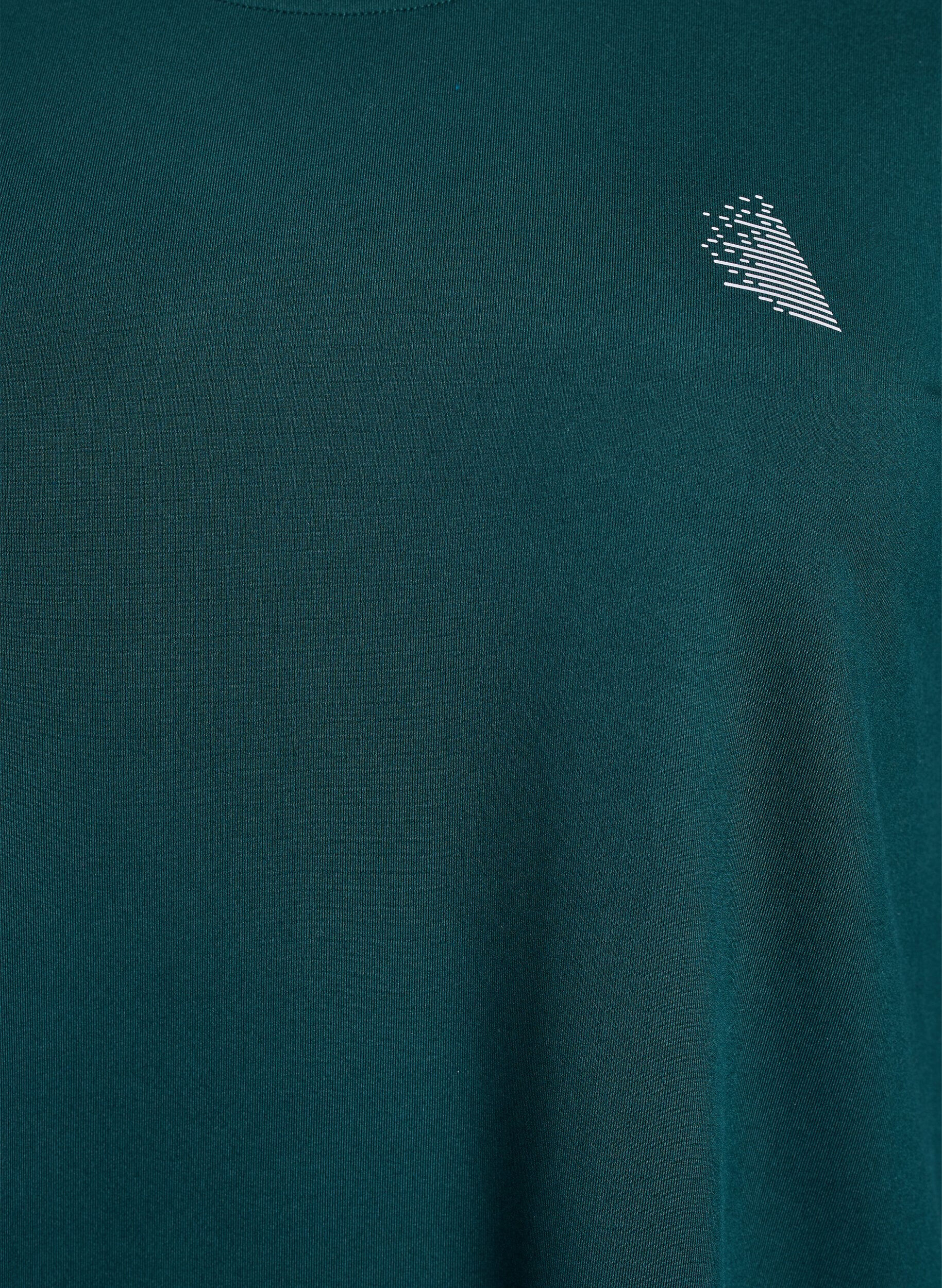 Zizzi Bluzka treningowa z rekawami 3/4, Zielony, Packshot image number 2