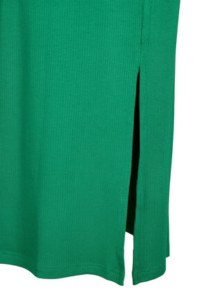 Spódnica midi o dopasowanym kroju z wiskozy, Jolly Green, Packshot image number 3