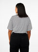 Koszulka z TENCEL&trade; Lyocell i paskami, Biały, Model image number 1