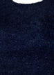 Dzianinowa bluzka z brokatowa nitka, Niebieskie, Packshot image number 2
