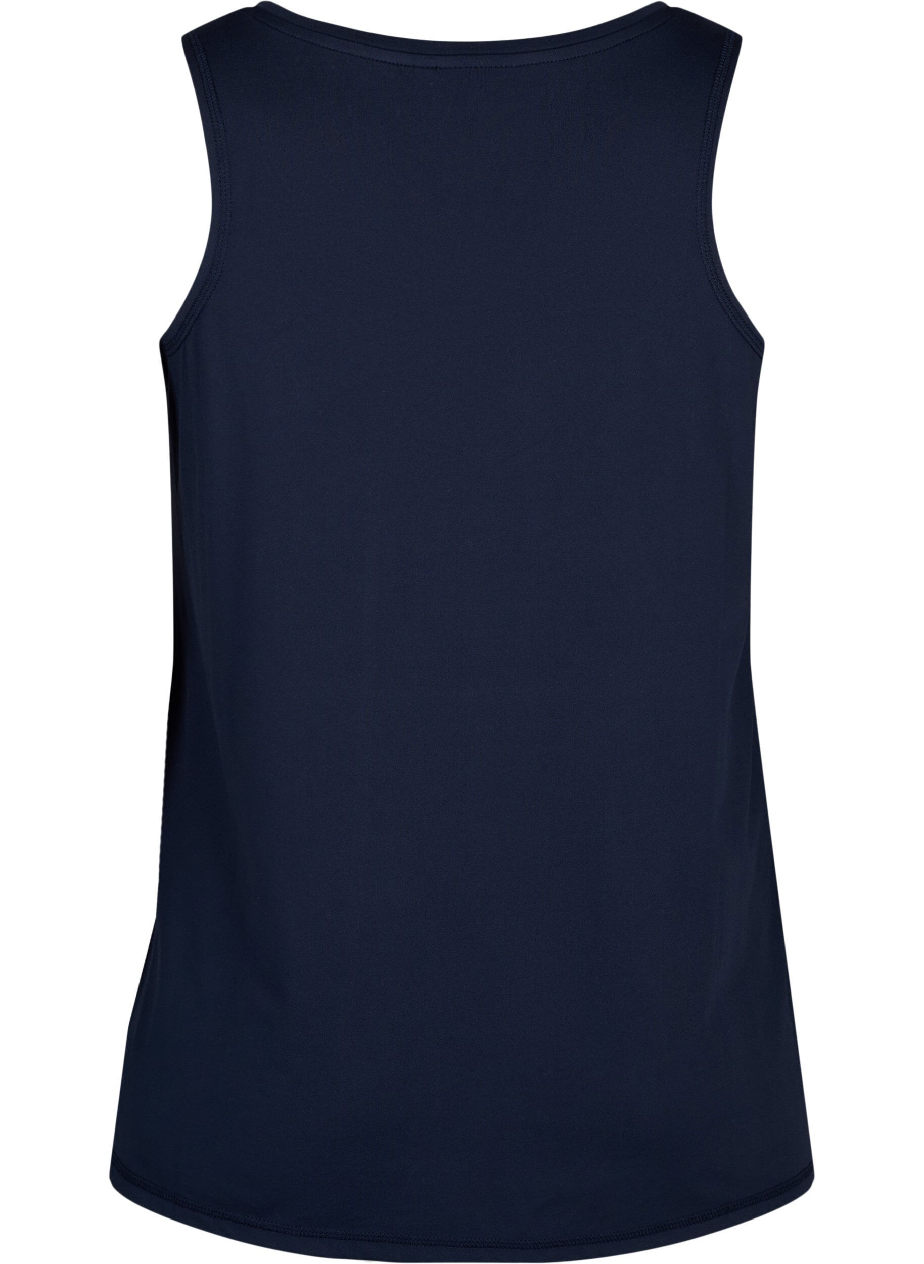 Zizzi Top treningowy z okraglym dekoltem, Night Sky, Packshot image number 1