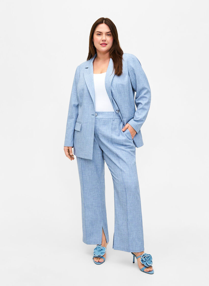 Melanzowa marynarka z guzikami, Infinity , Model image number 2